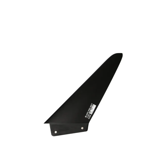 WeedSpeed45 Anti-Weed Slalom Fin, black project, windsurf fin, G10
